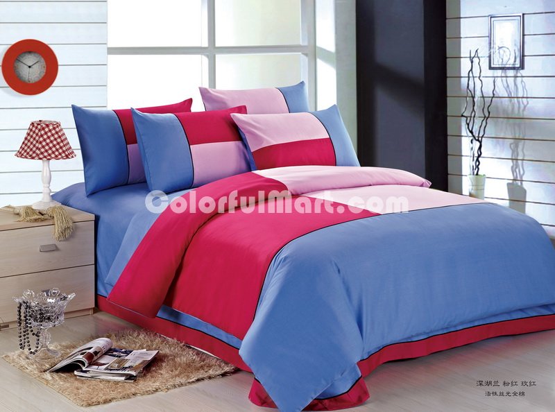 Blue Pink And Rose Teen Bedding Kids Bedding - Click Image to Close