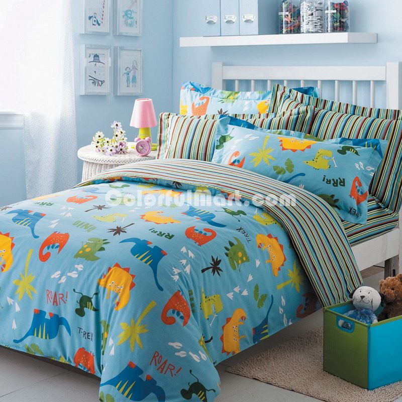 Dinosaur Kids Bedding Sets For Boys - Click Image to Close