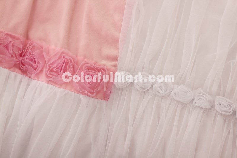 Rose Garden Pink Princess Bedding Girls Bedding Women Bedding - Click Image to Close