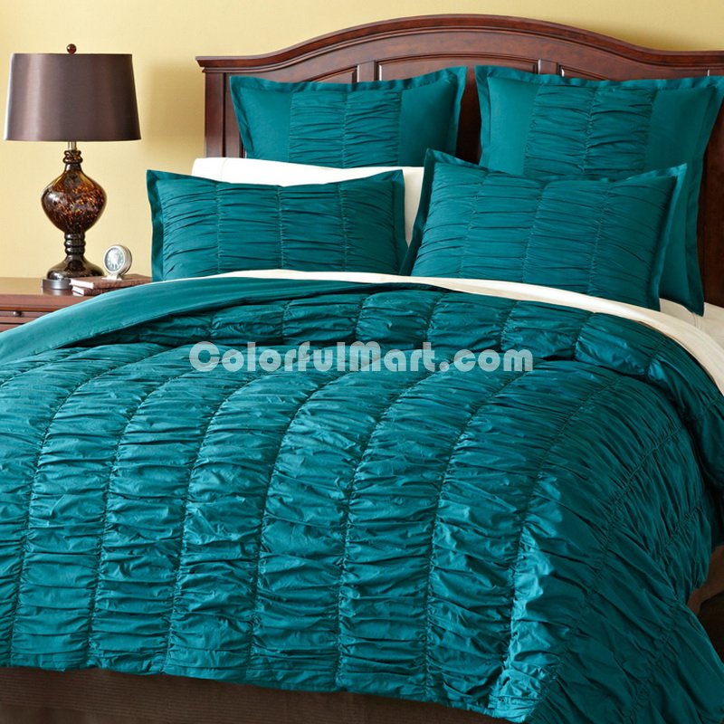 Babylon Nights Sapphire Duvet Cover Set Luxury Bedding - Click Image to Close