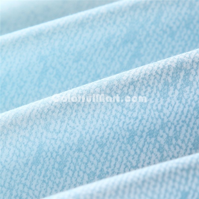 Blue Morning Blue Bedding Set Luxury Bedding Girls Bedding Duvet Cover Pillow Sham Flat Sheet Gift Idea - Click Image to Close