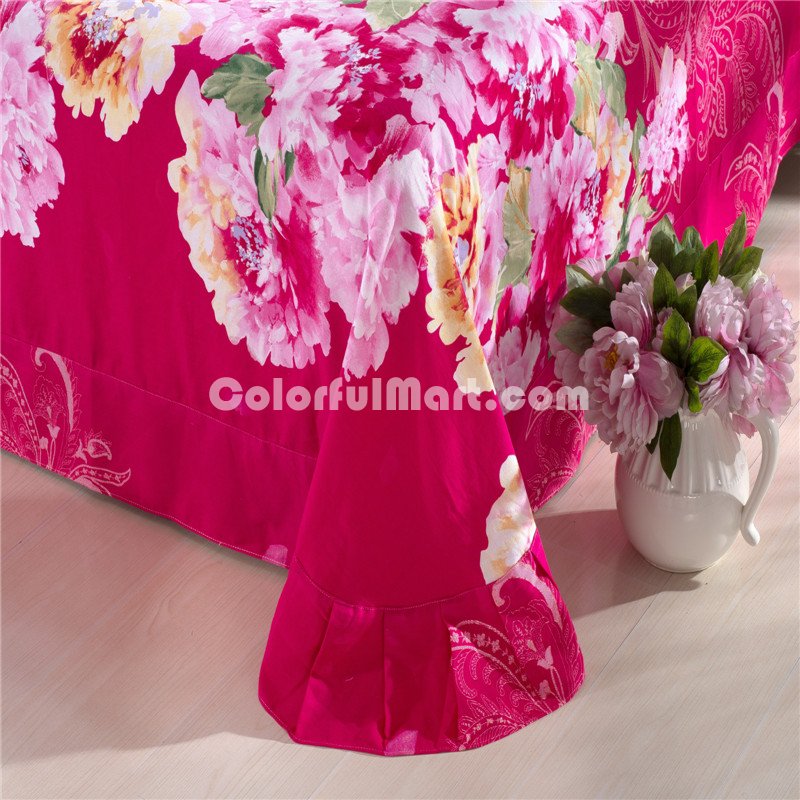 Flower Language Rose Bedding Modern Bedding Cotton Bedding Gift Idea - Click Image to Close