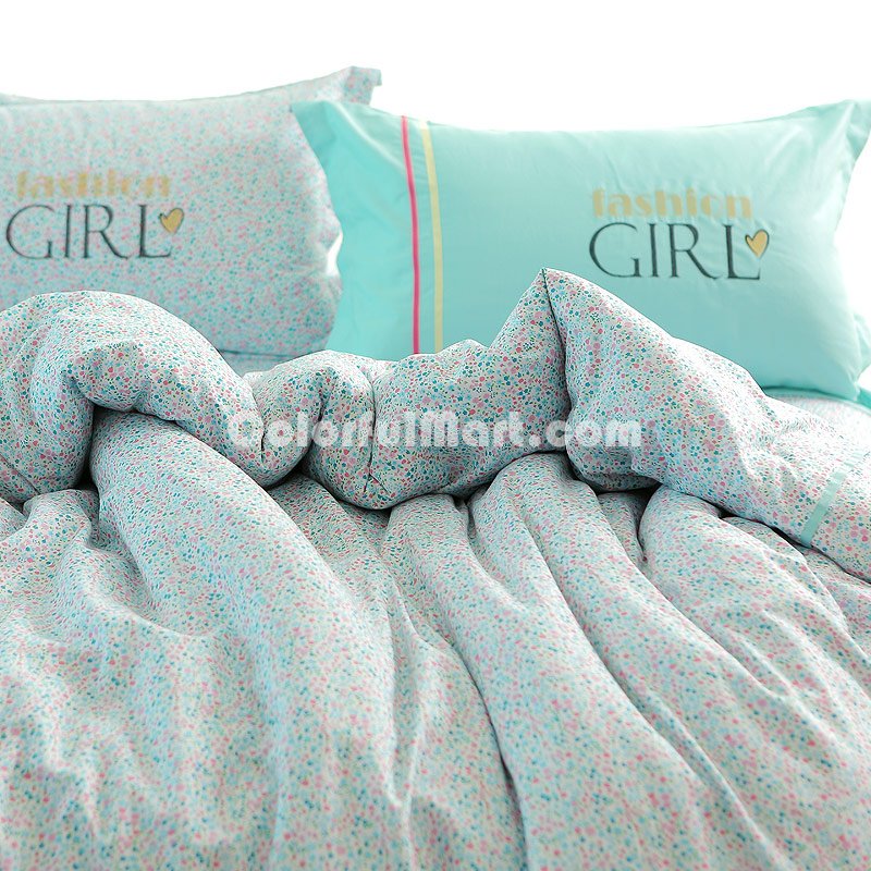Liberal Aqua Blue Bedding Teen Bedding Modern Bedding Girls Bedding - Click Image to Close
