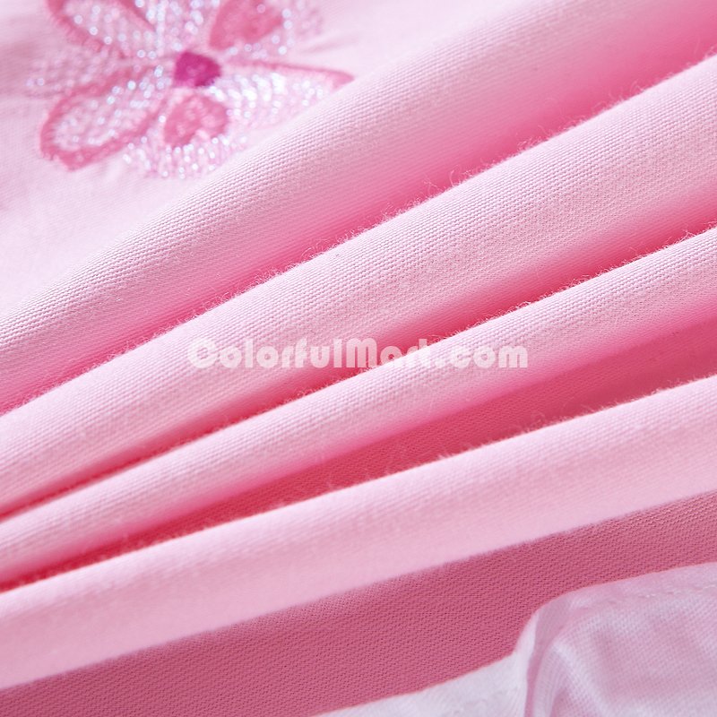 Cute Flower Pink Bedding Girls Bedding Princess Bedding Teen Bedding - Click Image to Close