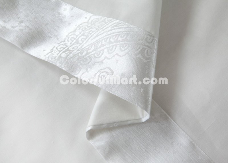 Jazz Music White Luxury Bedding Wedding Bedding - Click Image to Close