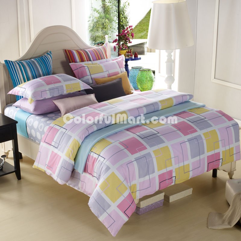 Simple Life Pink Modern Bedding Collections - Click Image to Close