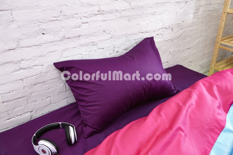 Full House Purple Modern Bedding Teen Bedding - Click Image to Close