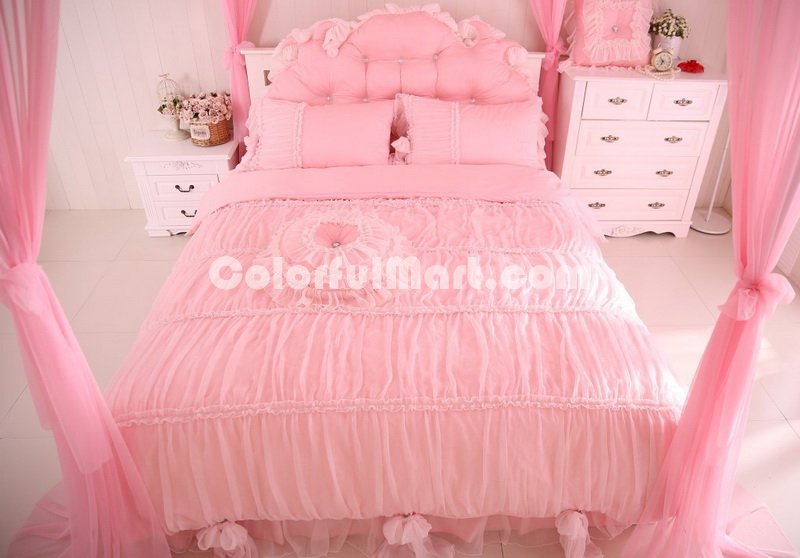 Lavender Manor Pink Princess Bedding Girls Bedding Wedding Bedding - Click Image to Close