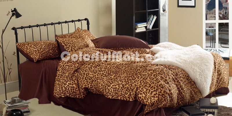 Fashion Cheetah Print Bedding Sets - Click Image to Close