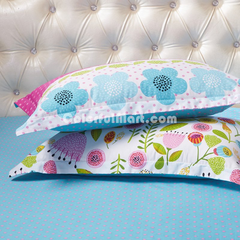 Pastoral Scenery Blue Bedding Set Kids Bedding Teen Bedding Duvet Cover Set Gift Idea - Click Image to Close