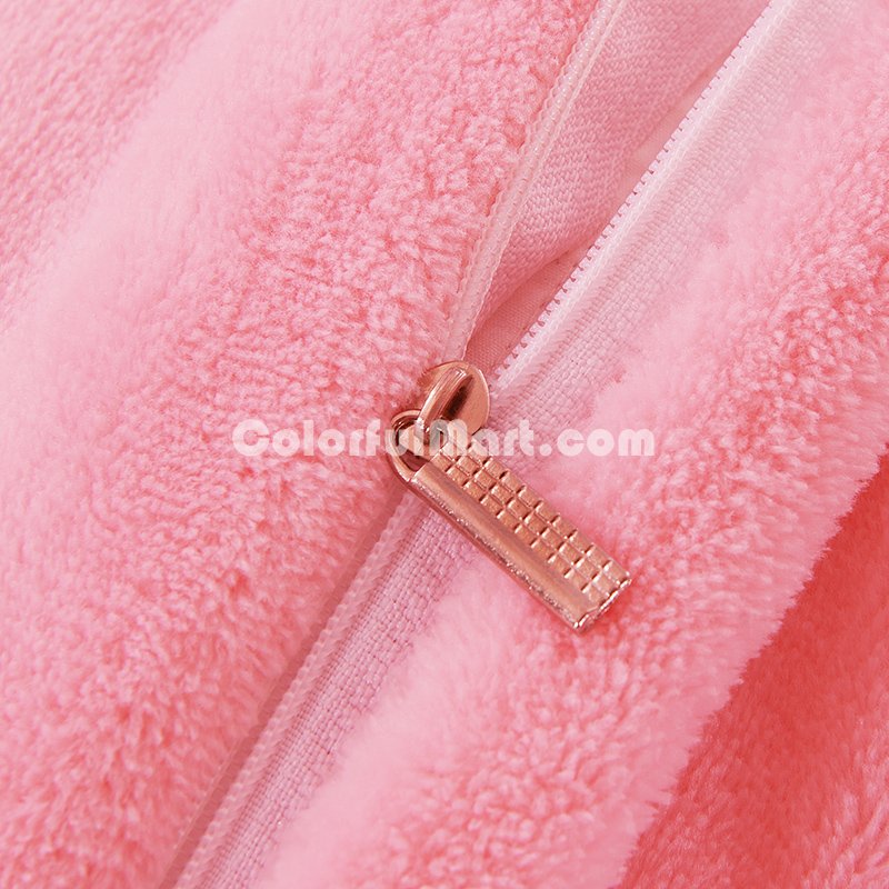Pink Flannel Bedding Winter Bedding - Click Image to Close