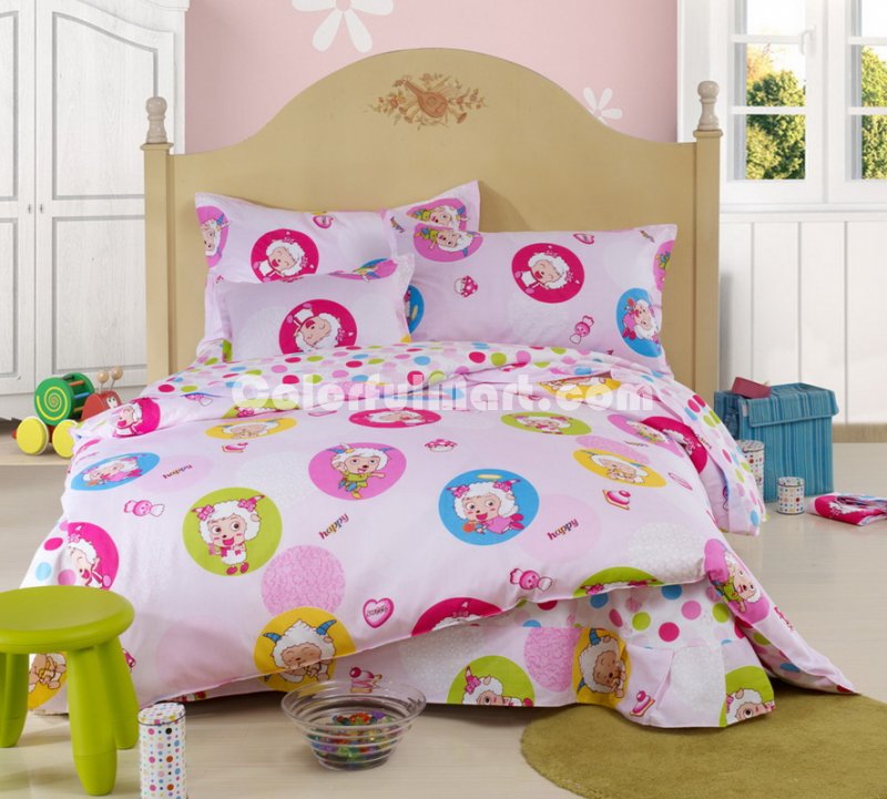 Hilarious Sheeps Cheap Kids Bedding Sets - Click Image to Close