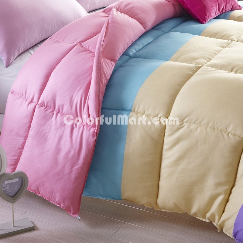 Fall In Love Purple Comforter Teen Comforter Kids Comforter Down Alternative Comforter - Click Image to Close