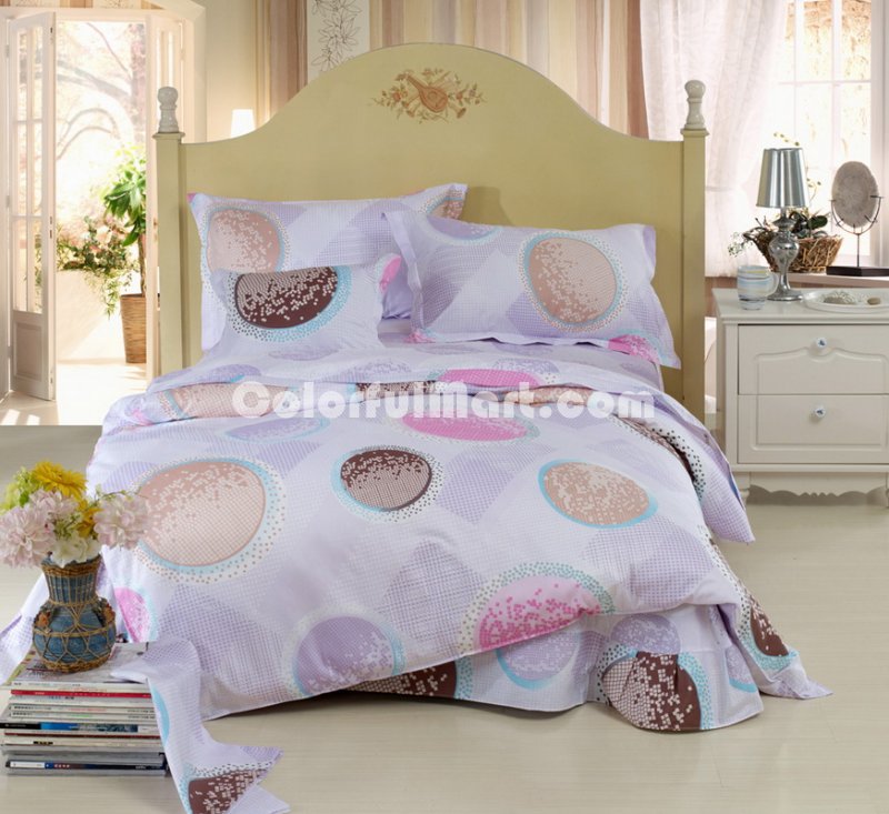 Mousse Fantasy Purple Cheap Kids Bedding Sets - Click Image to Close