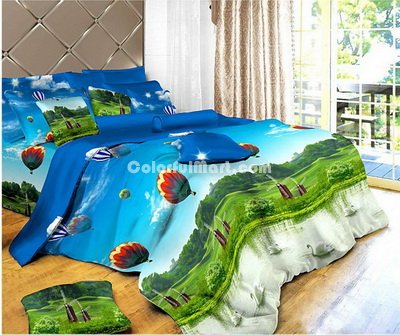 Dancing With The Wind Bedding 3D Duvet Cover Set