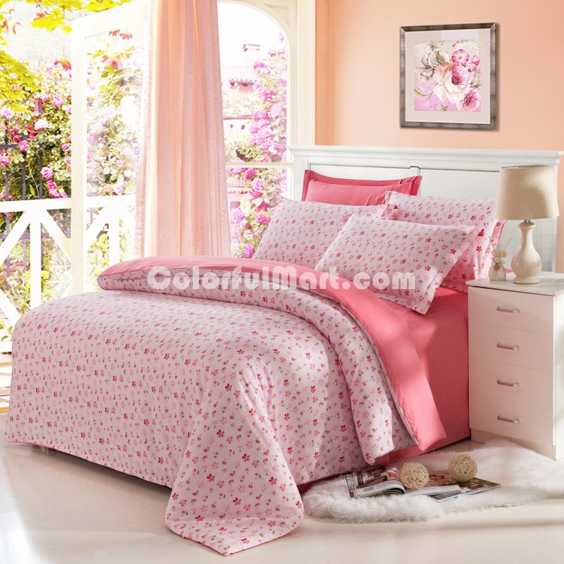 Language Of Flowers Red Garden Bedding Flowers Bedding Girls Bedding - Click Image to Close