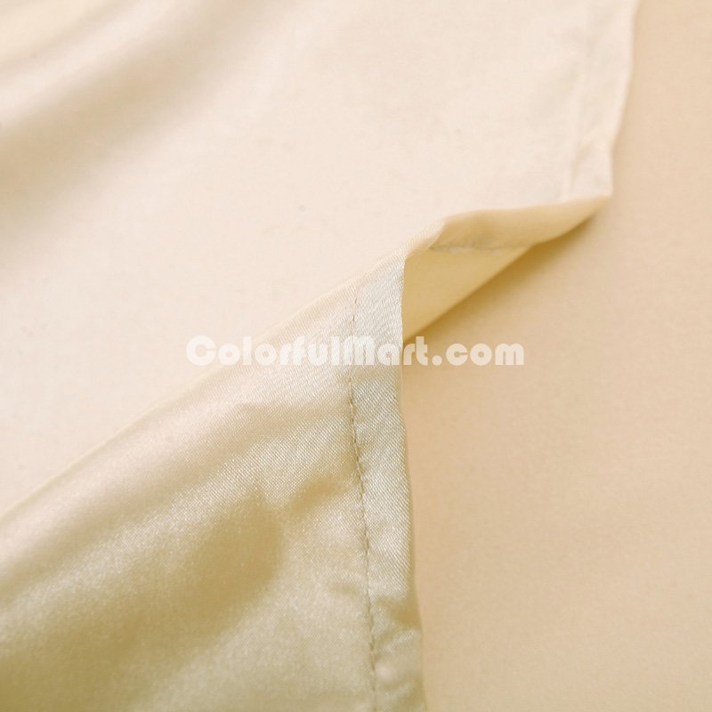 Silver Gray And Tan Silk Duvet Cover Set Teen Girl Bedding Princess Bedding Set Silk Bed Sheet Gift Idea - Click Image to Close