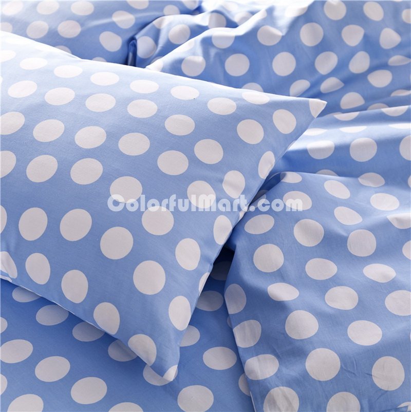 Whalenka Blue Bedding Set Luxury Bedding Scandinavian Design Duvet Cover Pillow Sham Flat Sheet Gift Idea - Click Image to Close