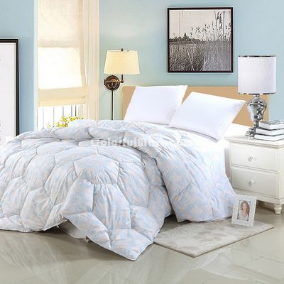 Water Cube White Down Comforter