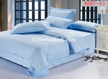 Sky Blue Hotel Collection Bedding Sets