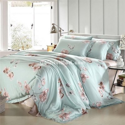 Blue Dream Blue Bedding Set Luxury Bedding Girls Bedding Duvet Cover Pillow Sham Flat Sheet Gift Idea