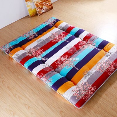 Colorful Trees Red Futon Tatami Mat Japanese Futon Mattress Cheap Futons For Sale Christmas Gift Idea Present For Kids