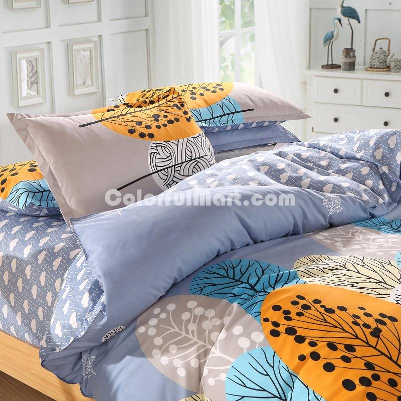 Woods Grey Bedding Set Modern Bedding Cheap Bedding Discount Bedding Bed Sheet Pillow Sham Pillowcase Duvet Cover Set - Click Image to Close