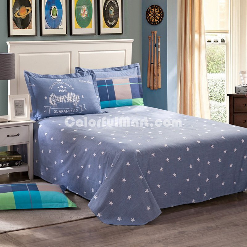 Summer Mocha Blue Cheap Bedding Discount Bedding - Click Image to Close