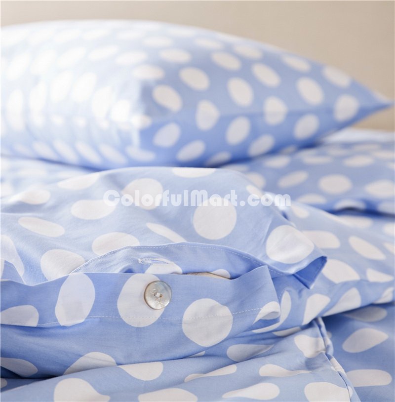 Whalenka Blue Bedding Set Luxury Bedding Scandinavian Design Duvet Cover Pillow Sham Flat Sheet Gift Idea - Click Image to Close