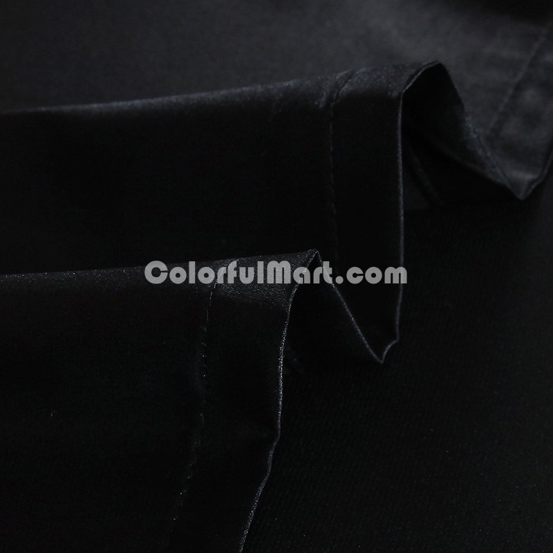 Eternal Love Black Duvet Cover Set Silk Bedding Luxury Bedding - Click Image to Close