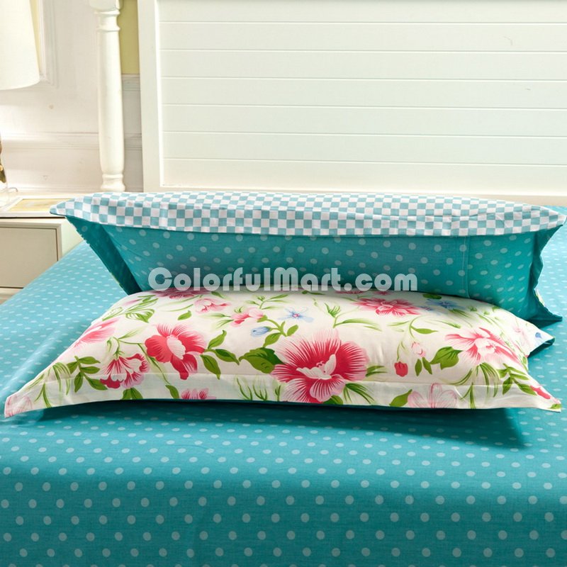 Bluer Than Indigo Light Blue Modern Bedding Cheap Bedding - Click Image to Close