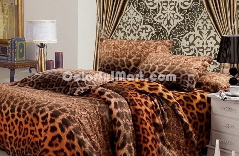 Elegance Cheetah Print Bedding Sets - Click Image to Close