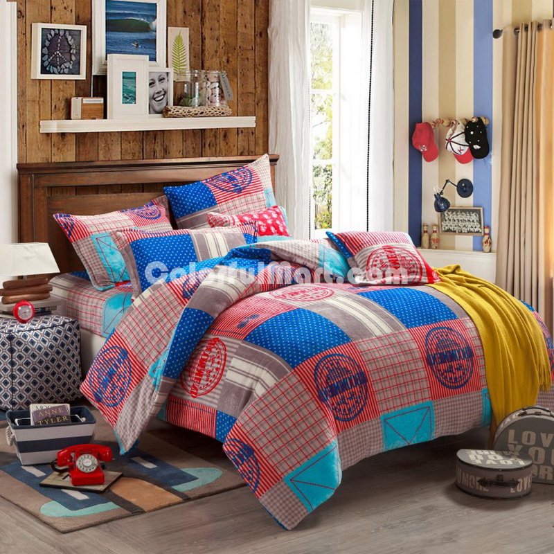Attachment Of Love Gray Style Bedding Flannel Bedding Girls Bedding - Click Image to Close