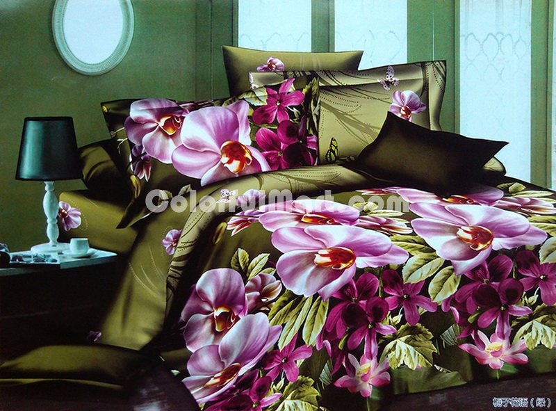 Gardenia Bedding 3D Duvet Cover Set - Click Image to Close