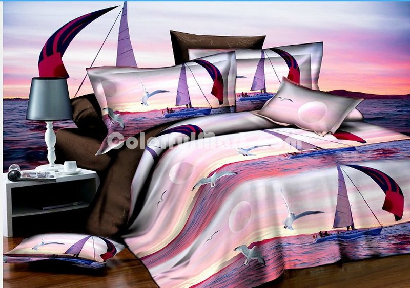 Make Sail Bedding 3D Duvet Cover Set - Click Image to Close