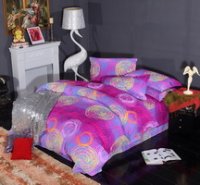 Beautiful Purple Cheap Modern Bedding Sets