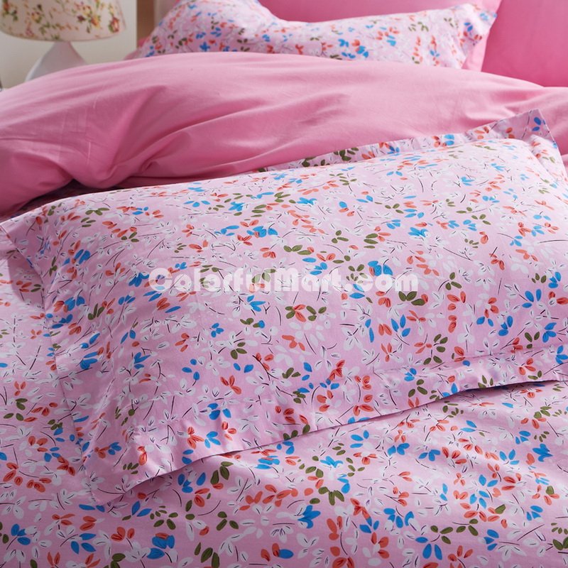 Romantic Melody Pink Garden Bedding Flowers Bedding Girls Bedding - Click Image to Close