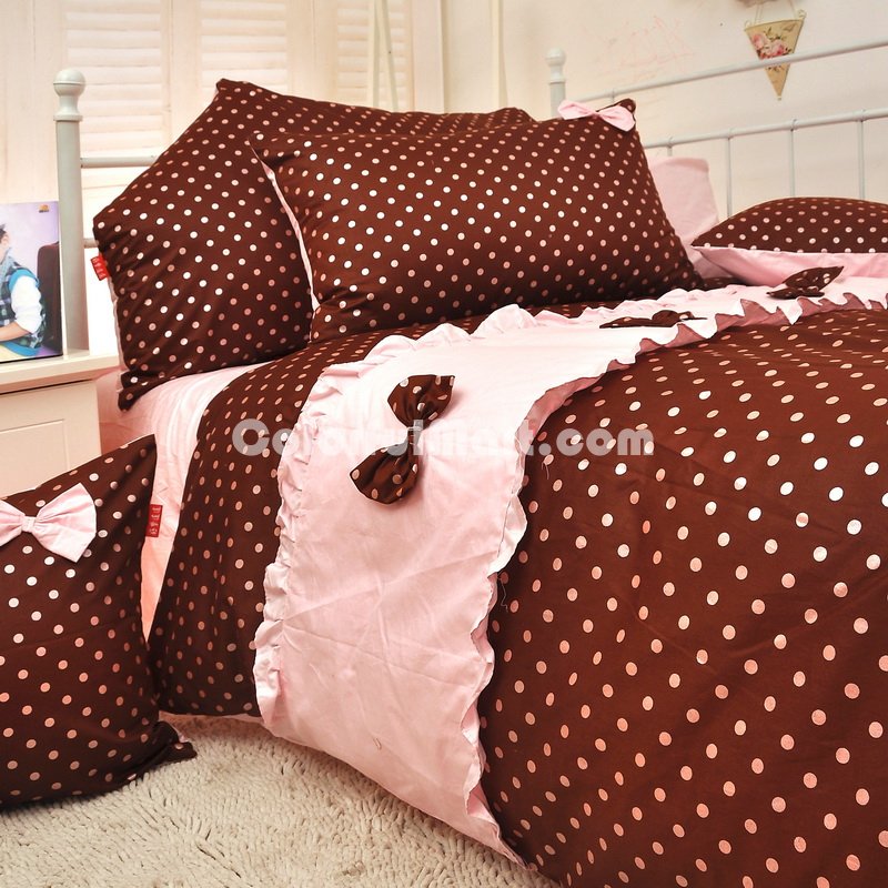 Chocolate Girls Princess Bedding Sets - Click Image to Close