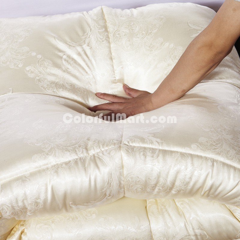 All About Paris Beige Comforter Luxury Comforter Down Alternative Comforter - Click Image to Close