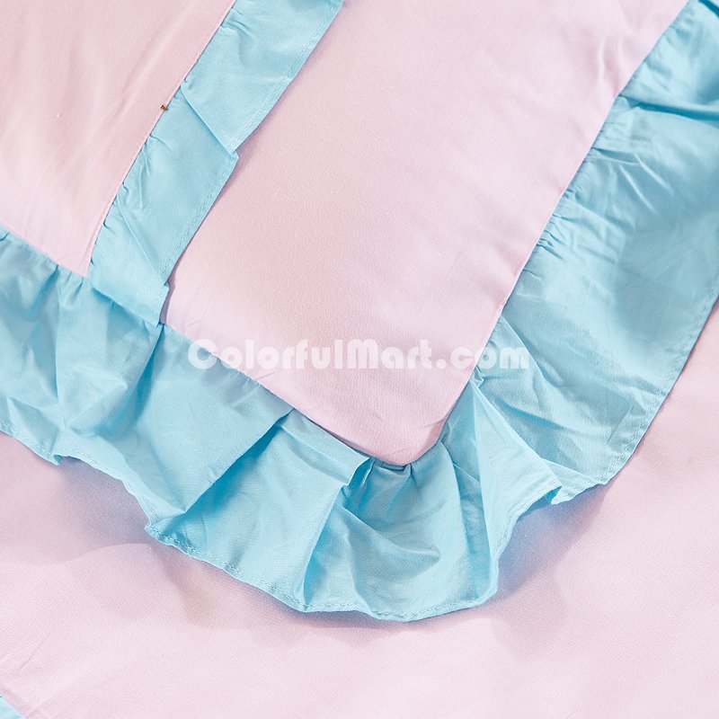 Flower Language Blue Bedding Girls Bedding Princess Bedding Teen Bedding - Click Image to Close