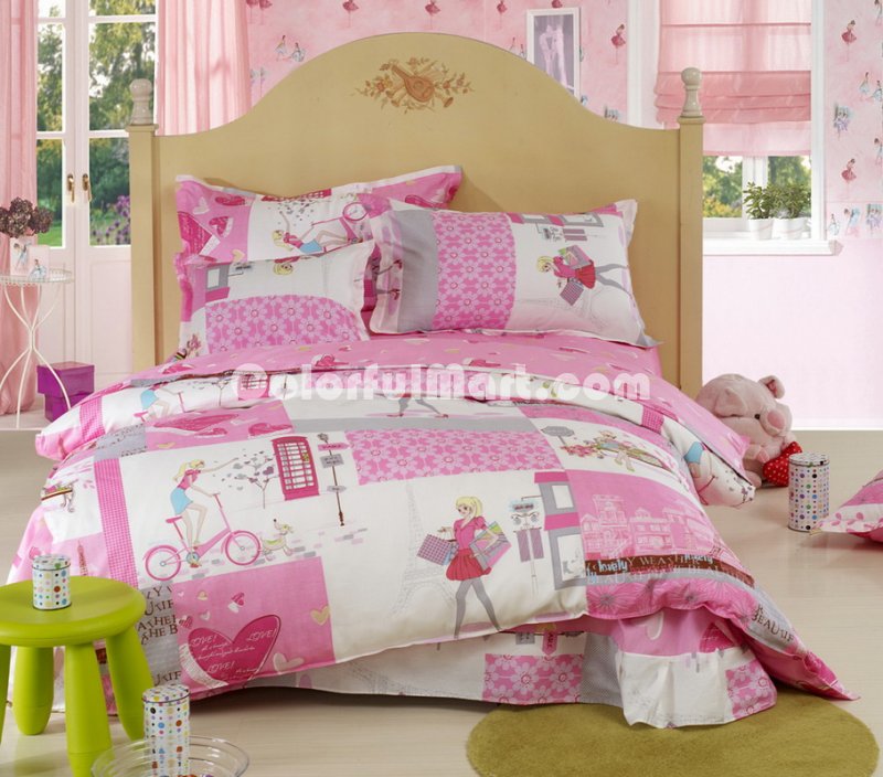 Paris Dream Cheap Kids Bedding Sets - Click Image to Close