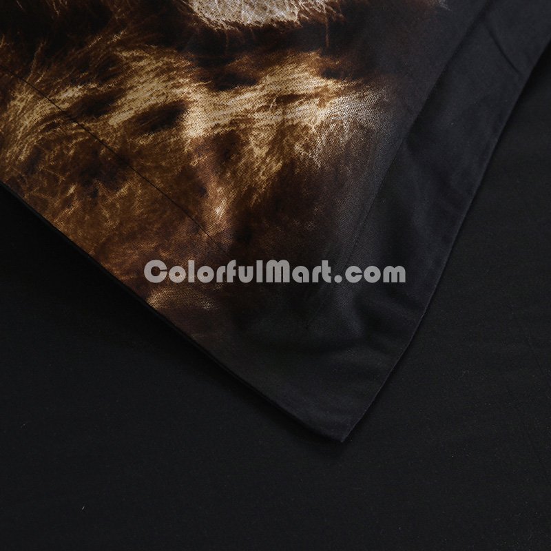 Gift Ideas Cheetah Black Bedding Sets Teen Bedding Dorm Bedding Duvet Cover Sets 3D Bedding Animal Print Bedding - Click Image to Close