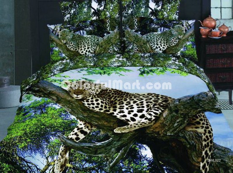 Leopard Style10 Cheetah Print Leopard Print Bedding Set - Click Image to Close