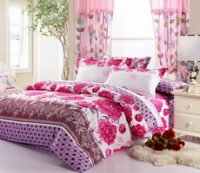 Sweet Flowers Cheap Modern Bedding Sets