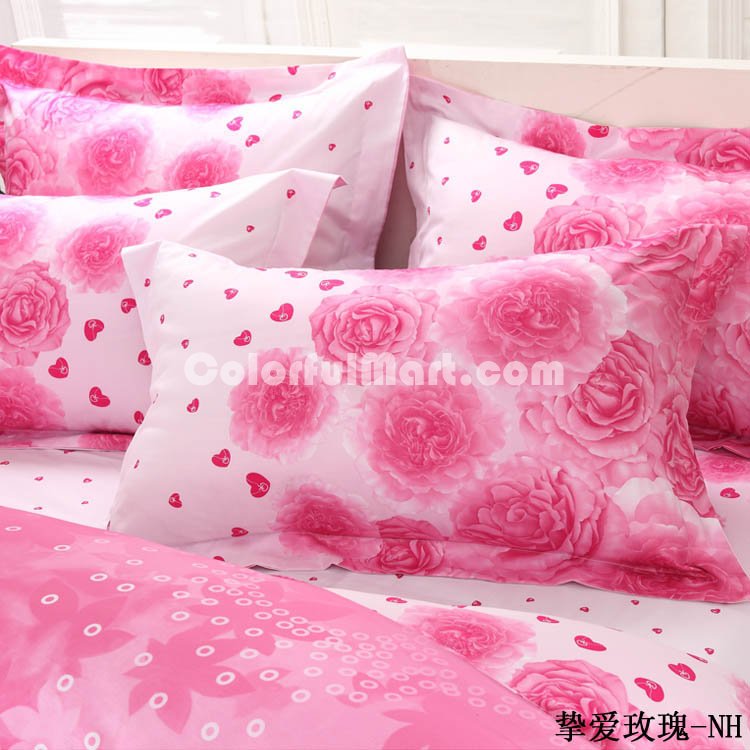 Love Roses Duvet Cover Sets Luxury Bedding - Click Image to Close