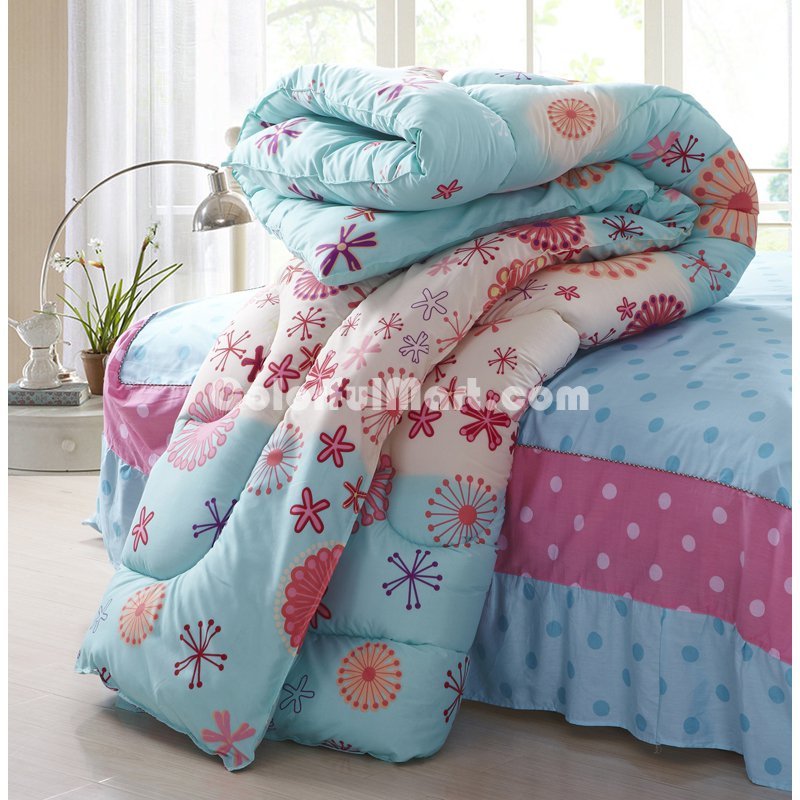 Beautiful World Multicolor Comforter Down Alternative Comforter Cheap Comforter Teen Comforter - Click Image to Close