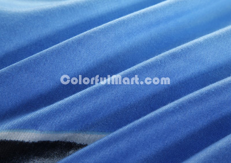 Sea Gull Sky Blue Bedding 3D Duvet Cover Set - Click Image to Close