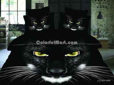 Black Panther Black Bedding Animal Print Bedding 3d Bedding Animal Duvet Cover Set