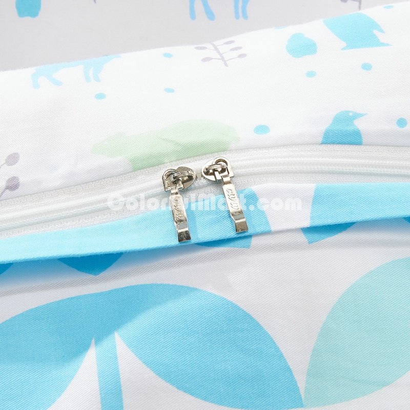 Midsummer Blue Bedding Kids Bedding Teen Bedding Dorm Bedding Gift Idea - Click Image to Close