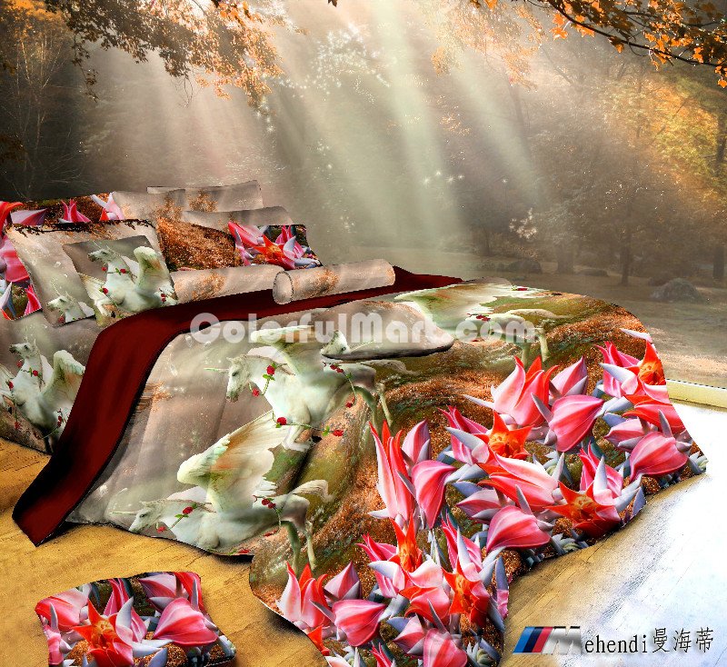 The Dream Bedding 3D Duvet Cover Set - Click Image to Close
